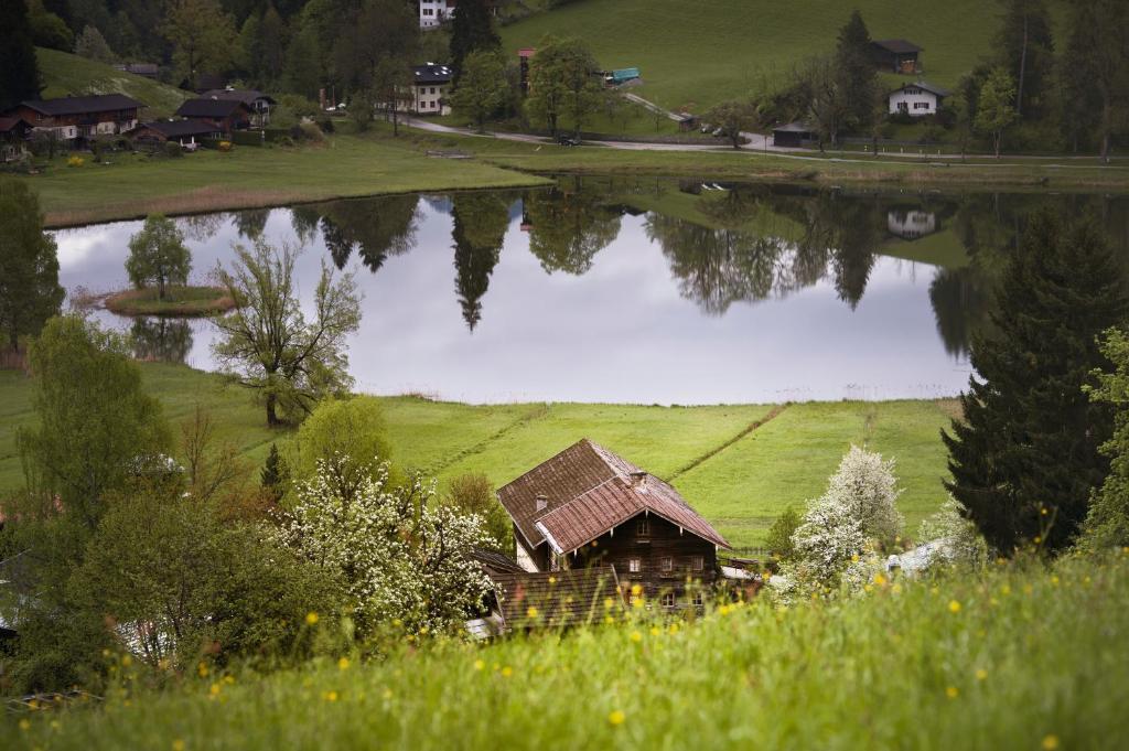 Bio-Bauernhof Reitmayrgut Goldegg Kültér fotó